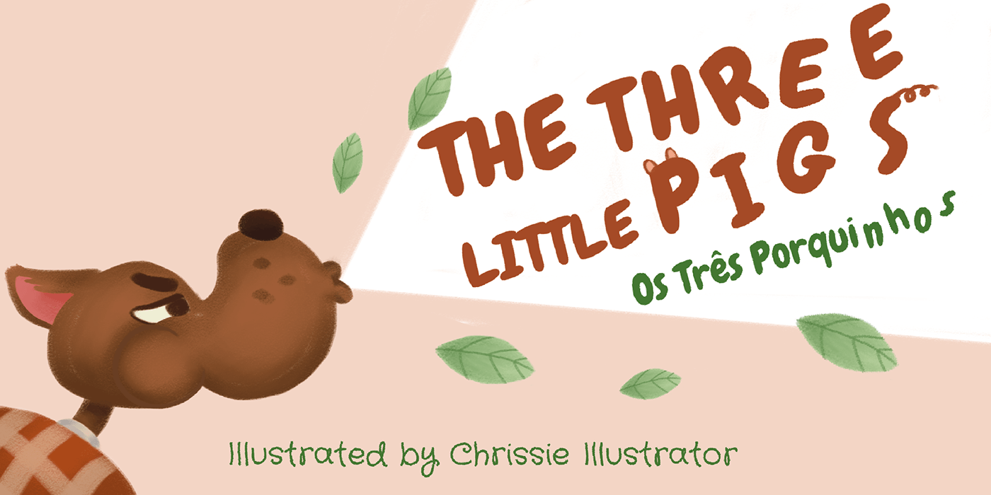childrensbookillustration childrensbook kidlit kidlitart livro infantil ilustração infantil Os Três Porquinhos The three little Pigs