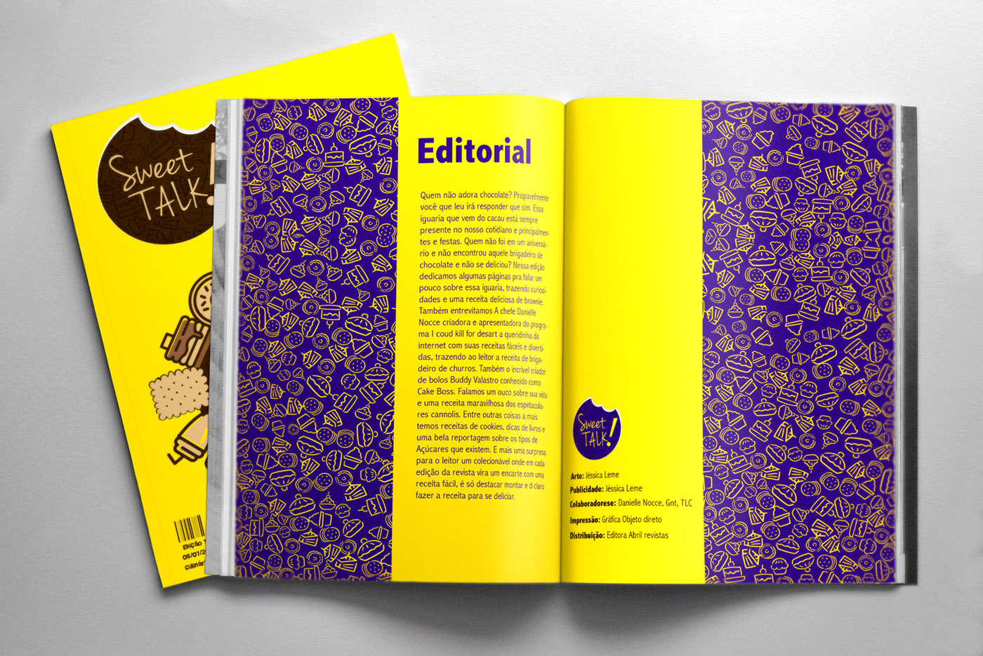 design gráfico marca magazines