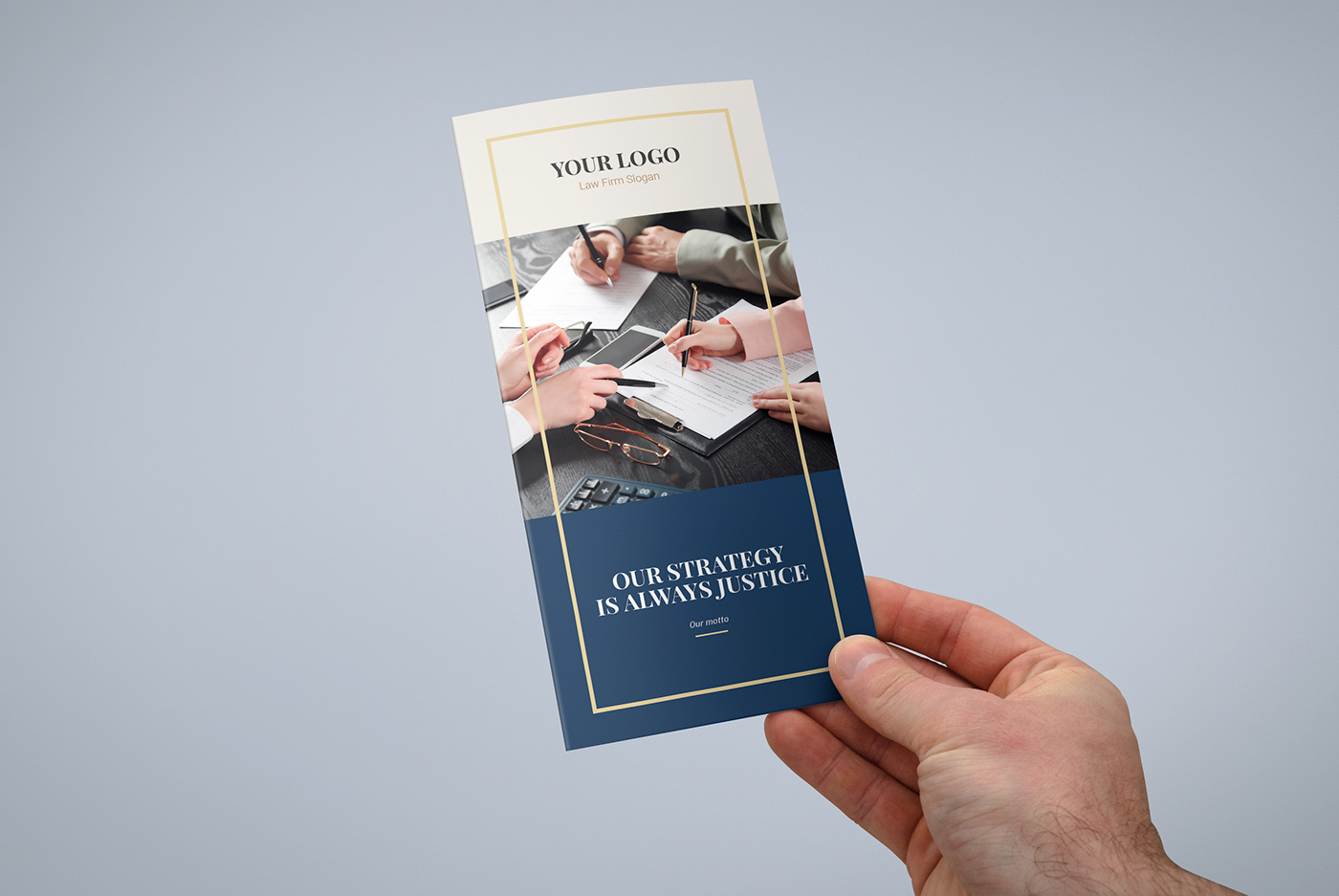 brochure Brochure Tri-Fold print template photoshop template law firm finance business corporate company Consulting