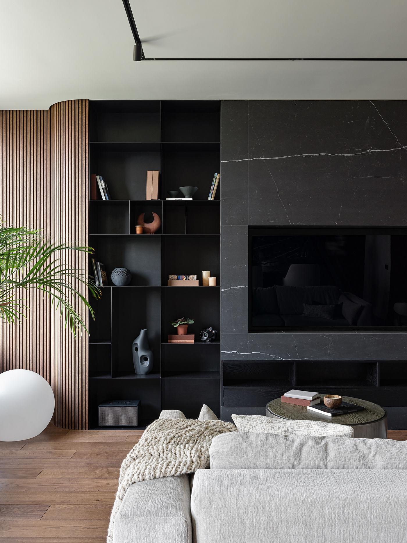 interior design  modern Minimalism black clean Photography  Hasselblad wood