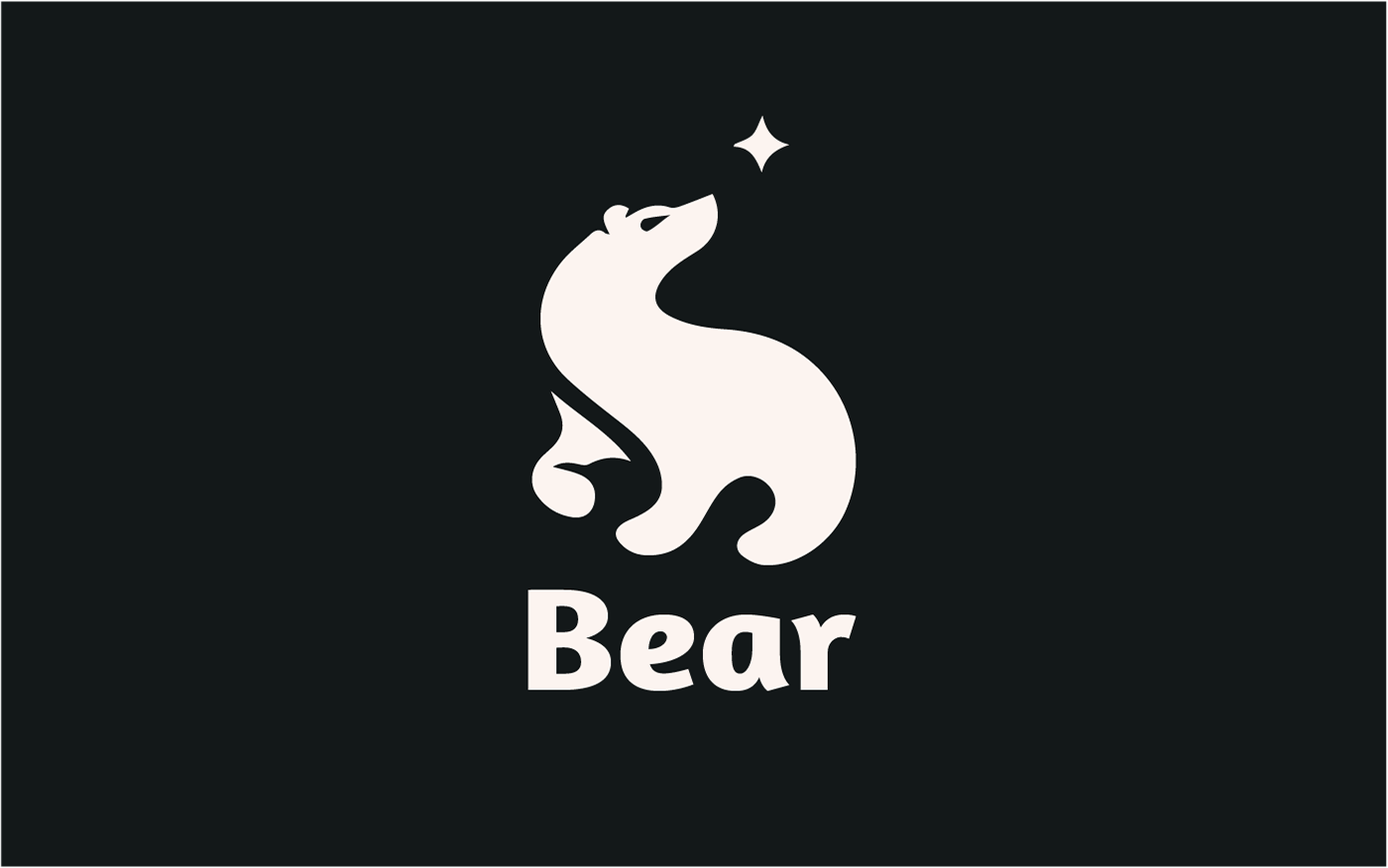 Minimalist animal logo on Behance
