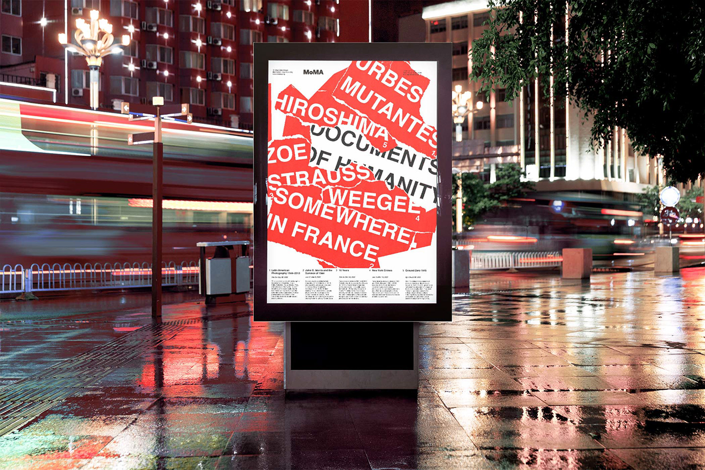 Adobe InDesign Advertising  bauhaus clean graphic design  minimal modern poster swiss design typography  