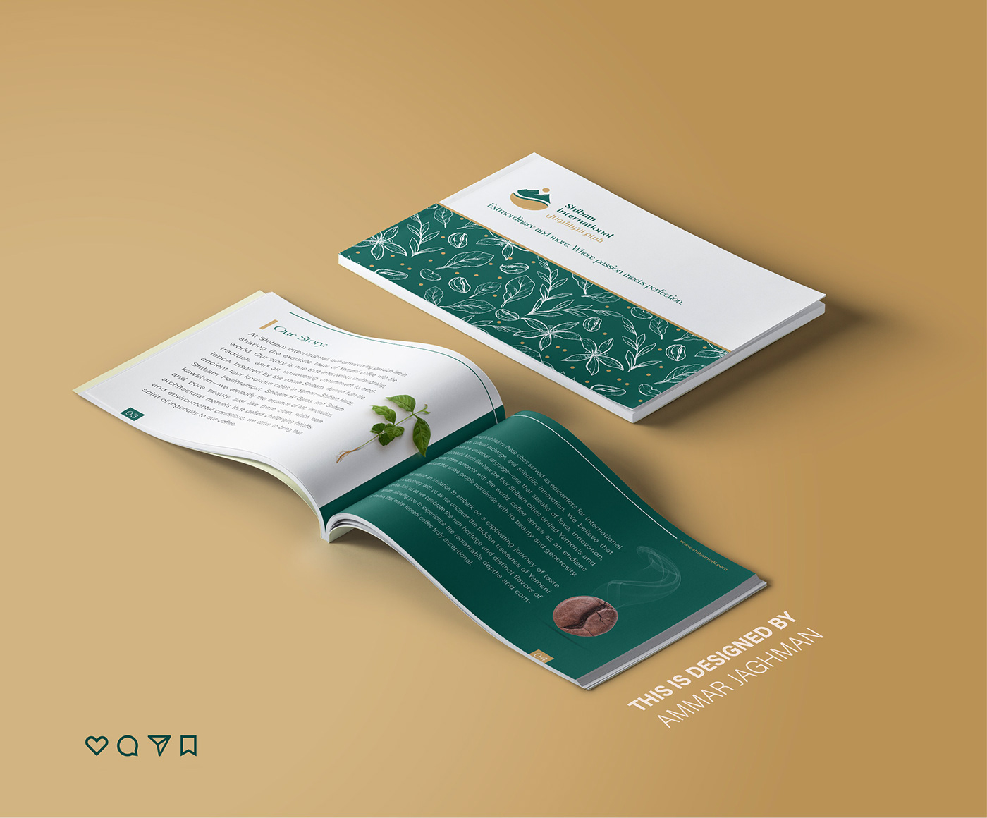 coffee logo coffeebrand branding  profile design company