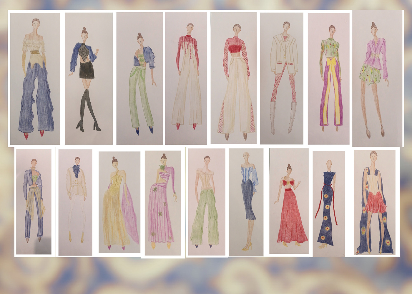 moda fashion design ILLUSTRATION  Century