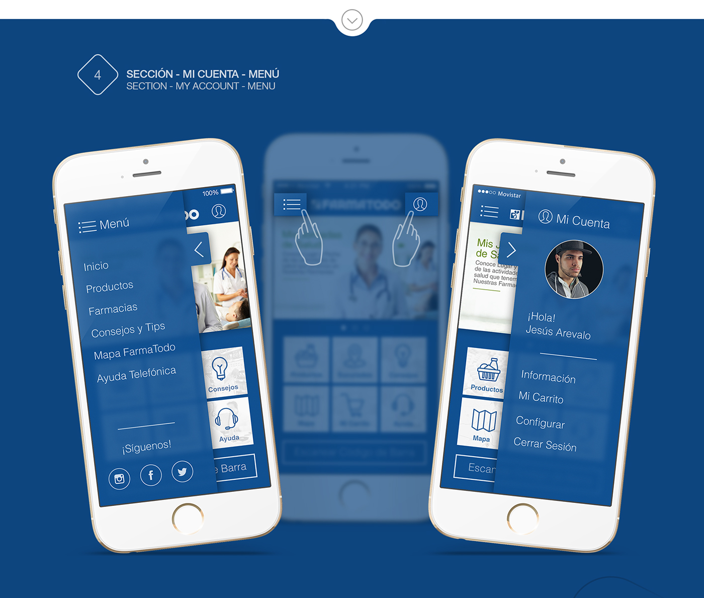 aplicación app farmacia drugstore redesign rediseño medicine medicina Farmatodo venezuela