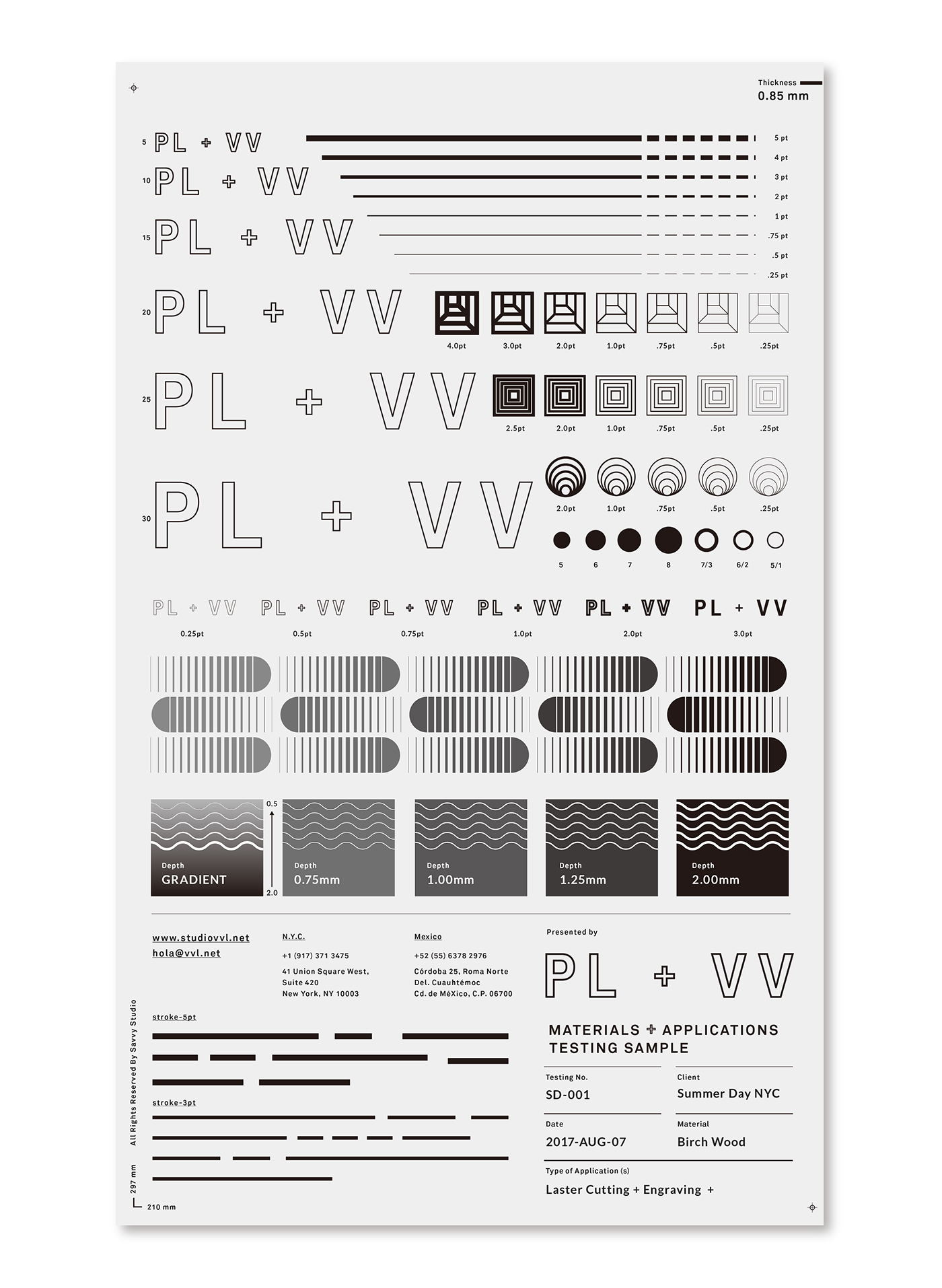 branding  vv furniture experiment businesscard redesign