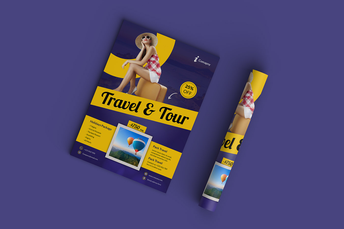 creative design flyer modern poster tour tourism Travel travel agency traveling