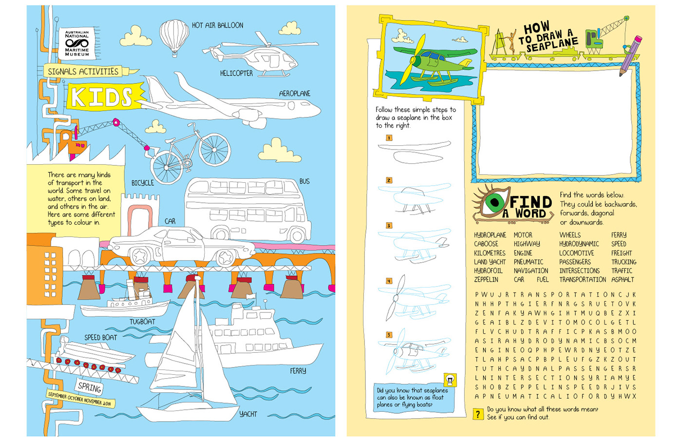 activity sheets adobe illustrator design graphic design  ILLUSTRATION  kids maritime museum museum puzzles