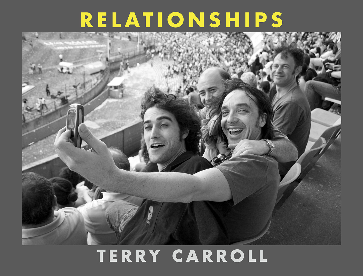 "Relationships" by Terry Carroll (Oakland House Press, 2008), a black-and-white book of engagement