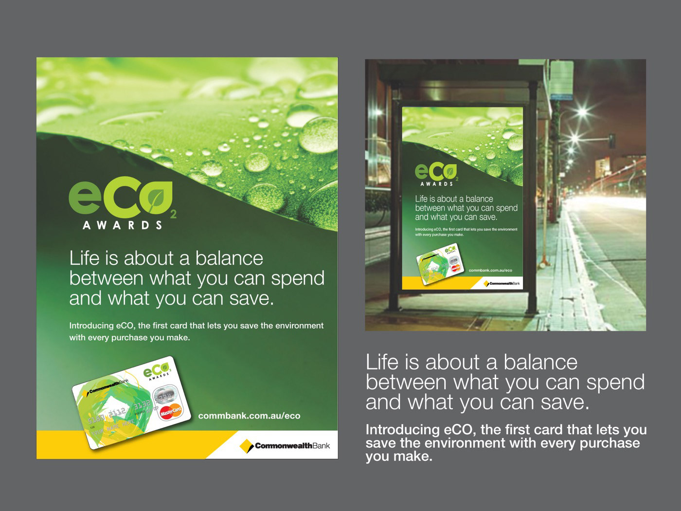 Commonwealth Bank of Australia Loyalty Program eco sustainabe design