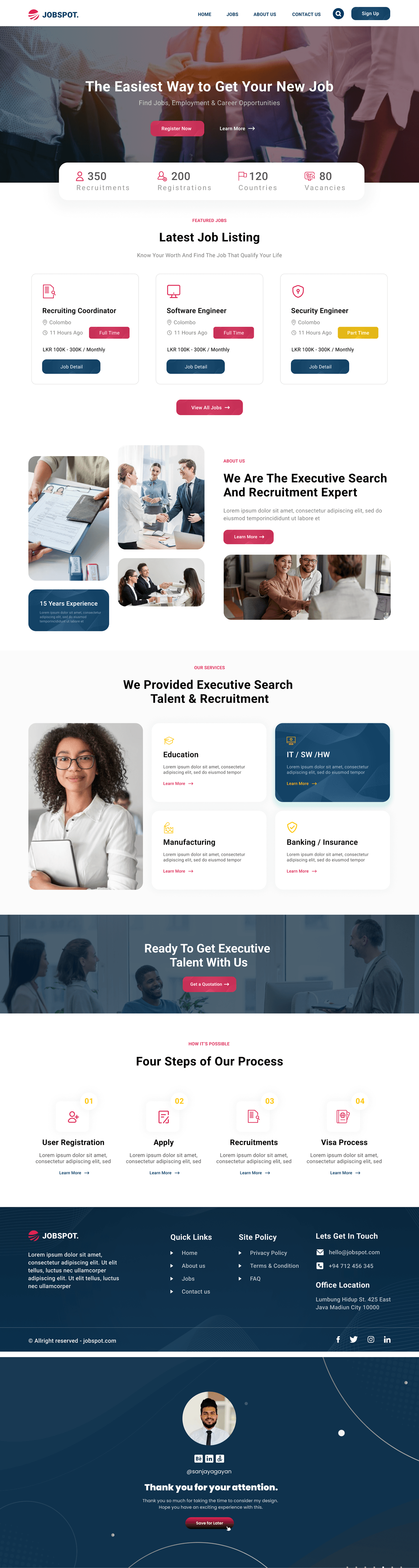 Recruitment Agency Web Design