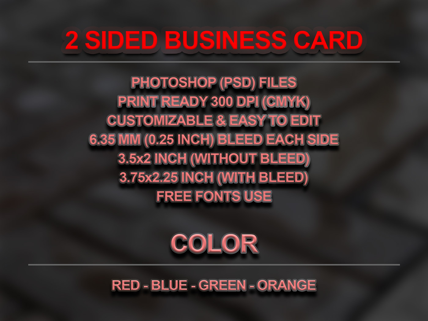 abstract both side design bundle business card clean colors corporate creative lawyer orange