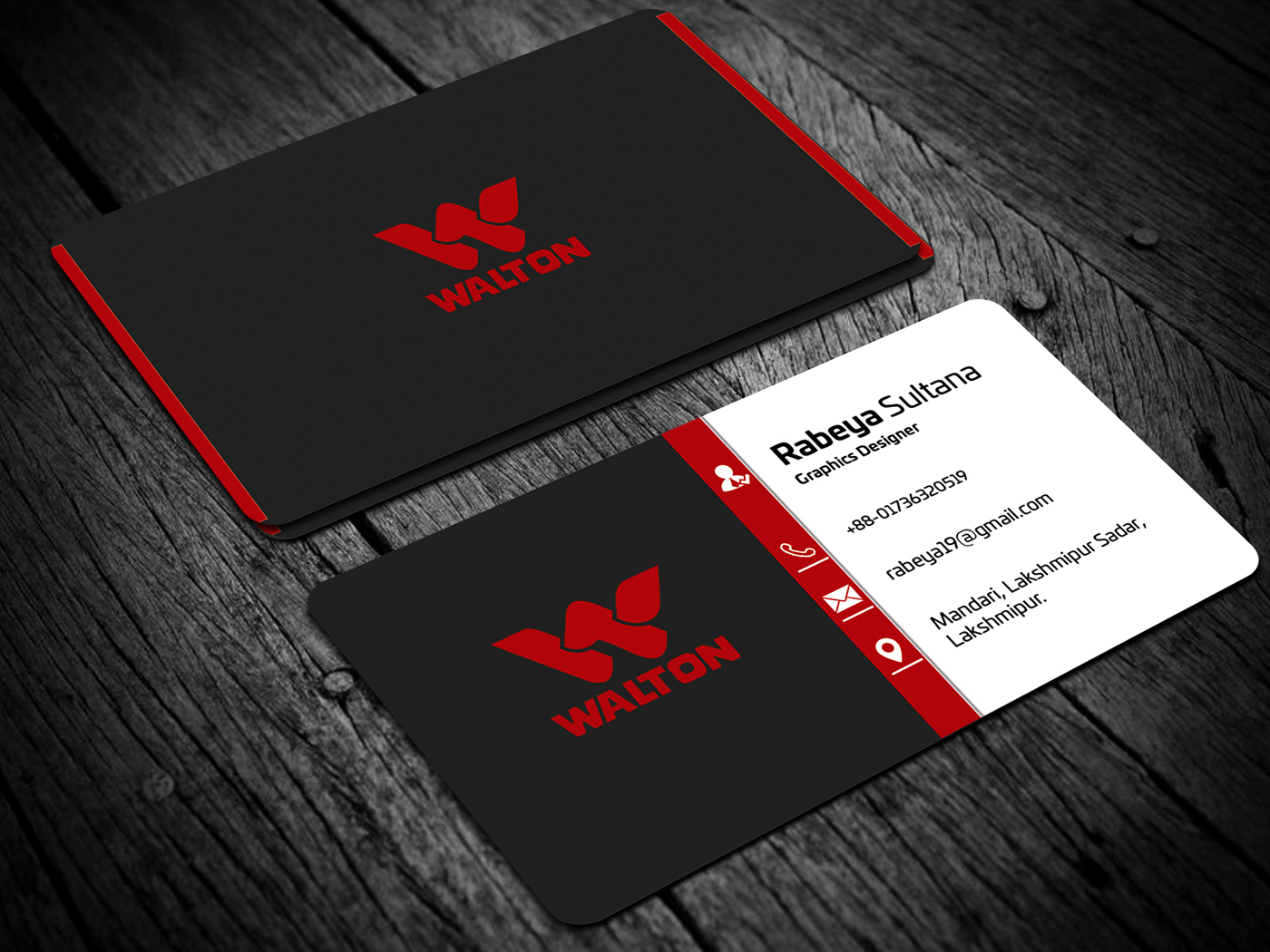 professional business card minimalist creative business card