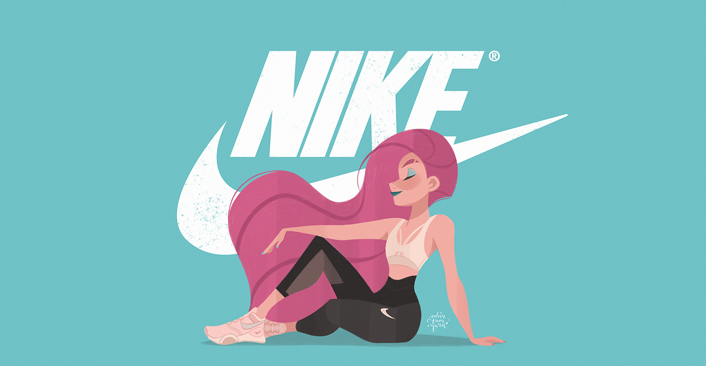 adidas Character girls Nike puma reebok sport Vans workout fiminism