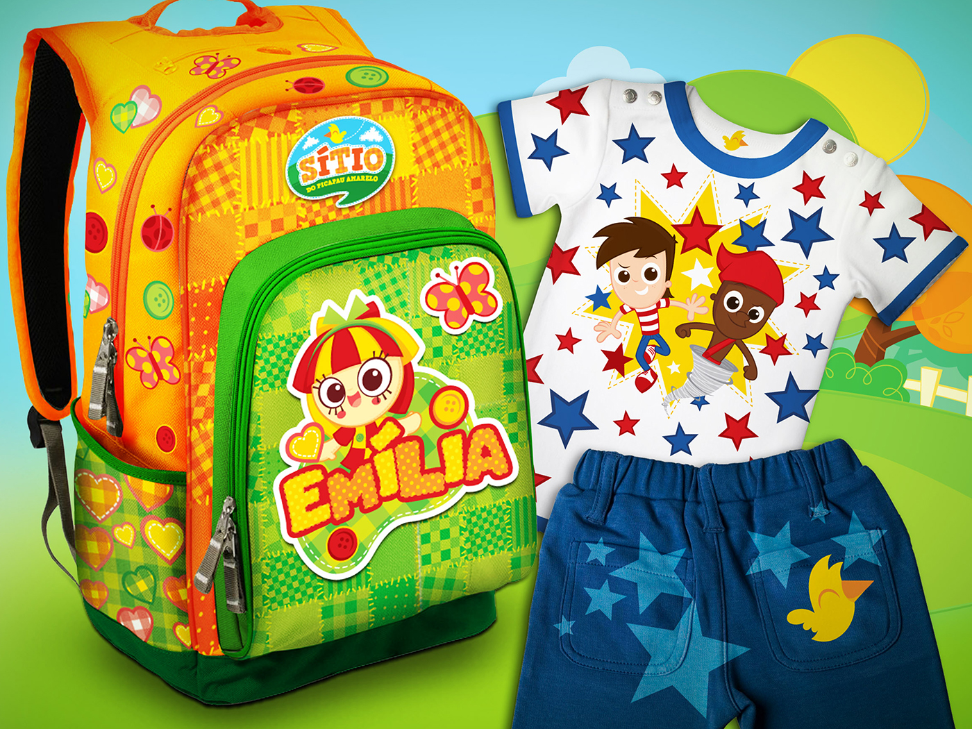 kids Brasil Brazil colorful children colours products Consumer guidelines brand book tv show tv program tv video licensing