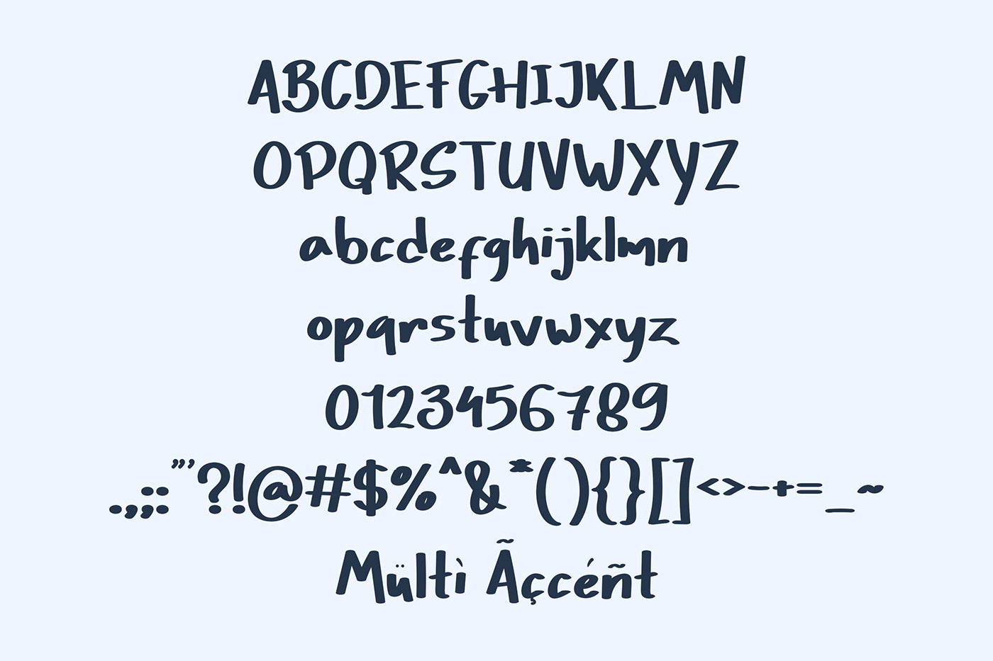 typography   Poster Design handwritten font lettering type design Mockup brand identity cute