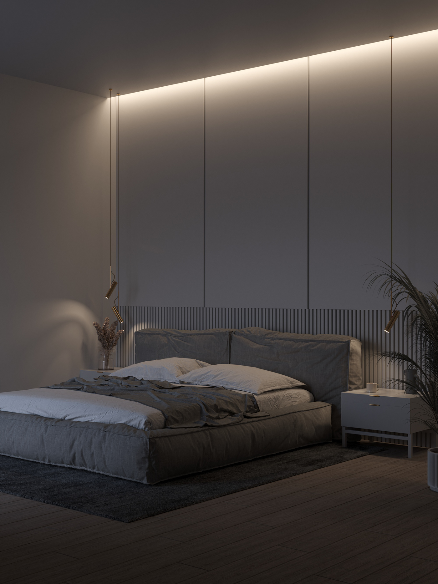 bed Interior design Render visualization interior design  3ds max corona 3dsmax