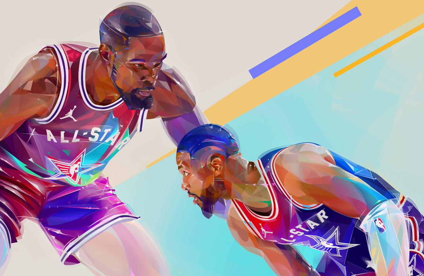 NBA basketball Sports Design Advertising  Socialmedia cover print portrait game