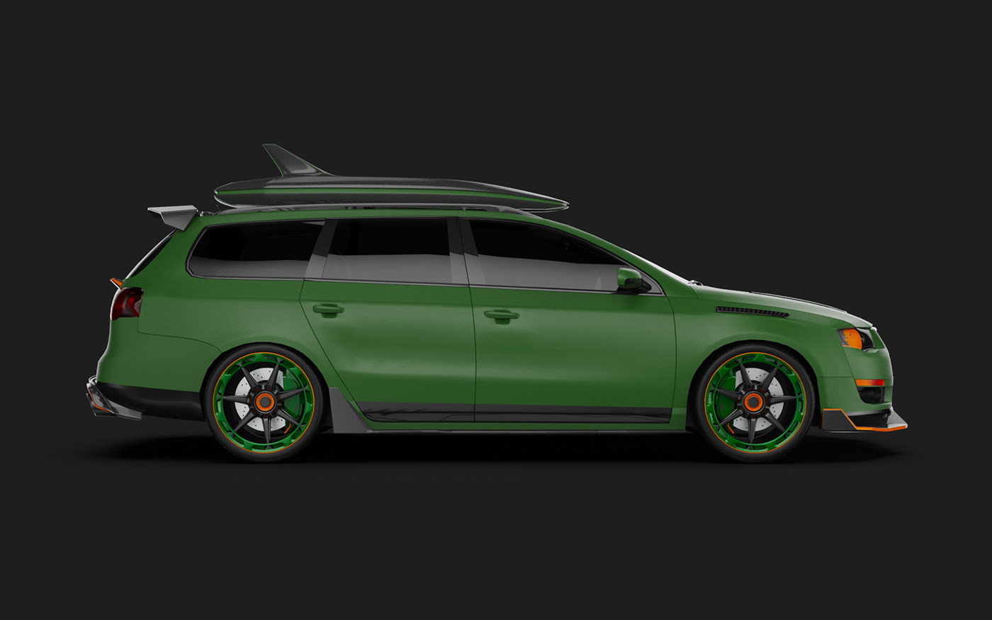 volkswagen car automotive   Vehicle automobile 3D visualization Render sports VW