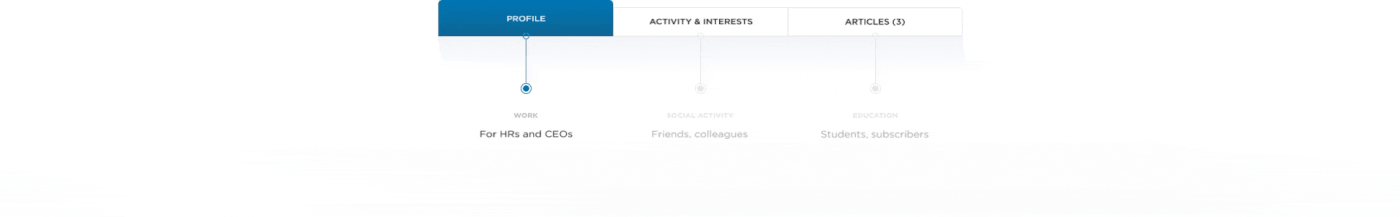 Linkedin redesign free freebie freebies concept interaction Interface social Startup