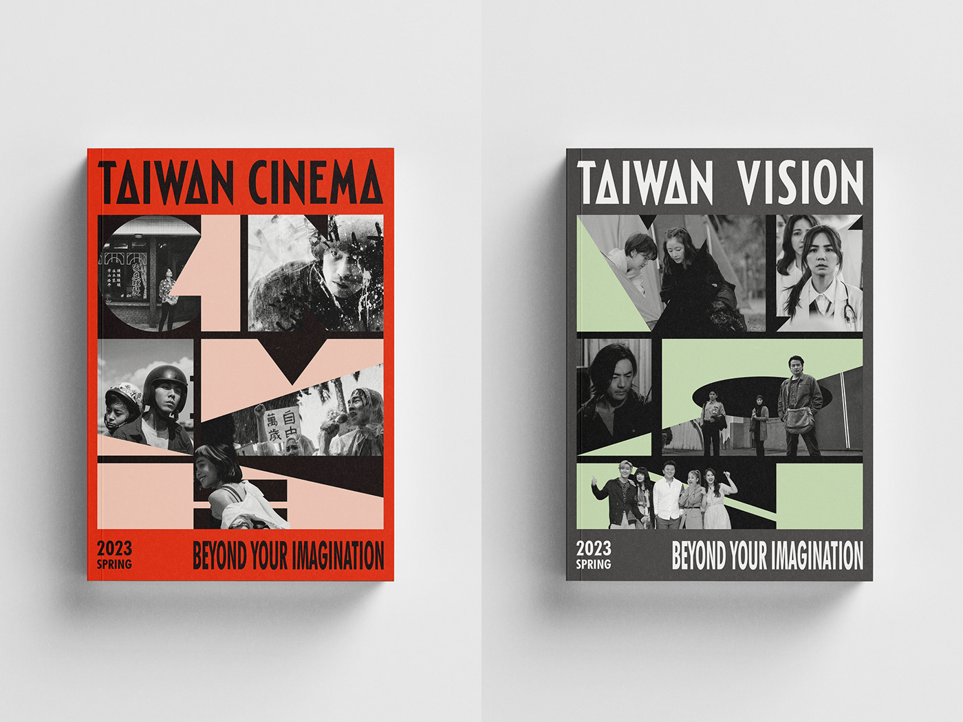 visual design Cinema vision taiwan book design editorial Layout print brochure