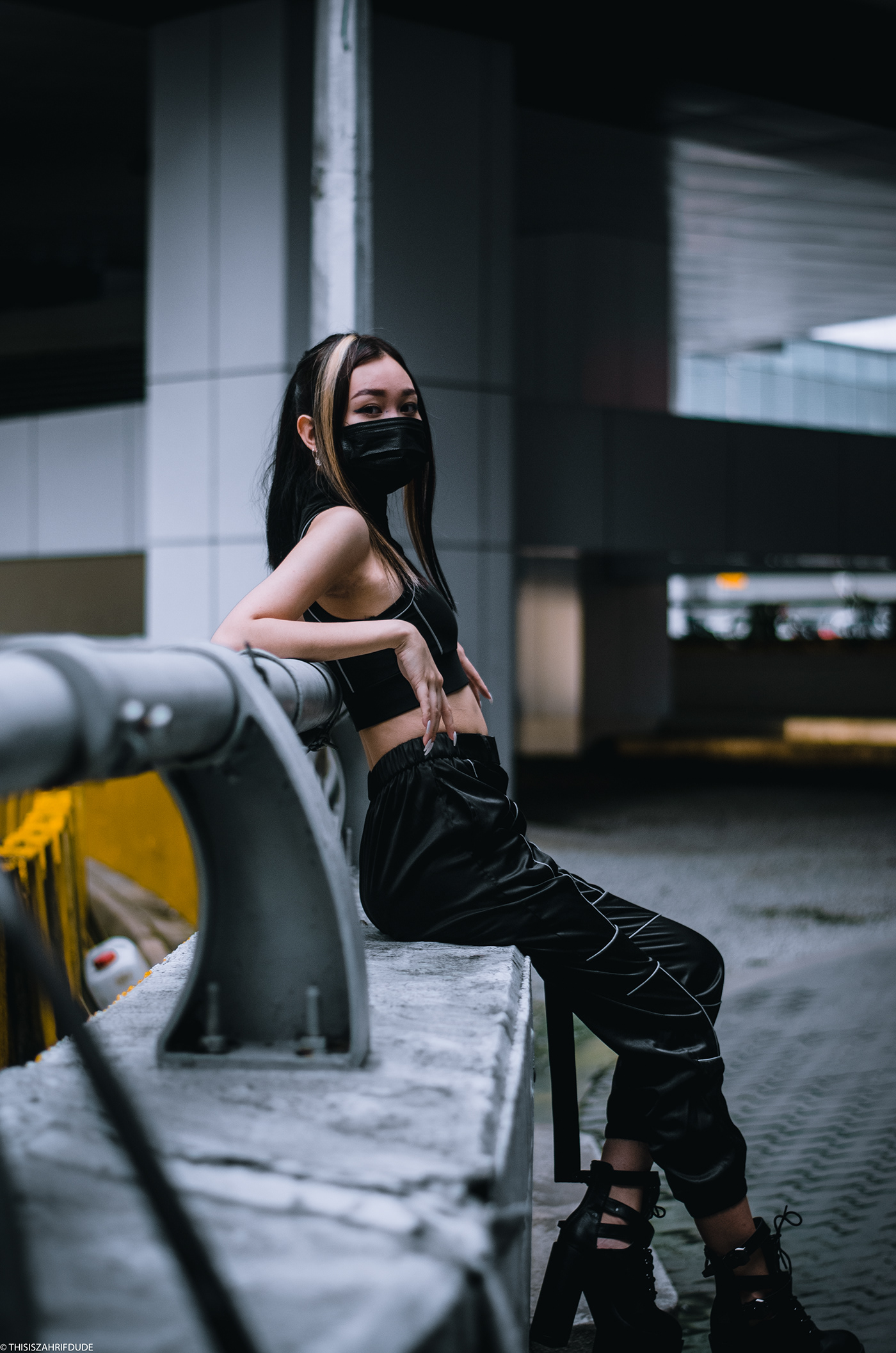 Cyberpunk freelance photographer kuala lumpur malaysia model photoshoot TAlent