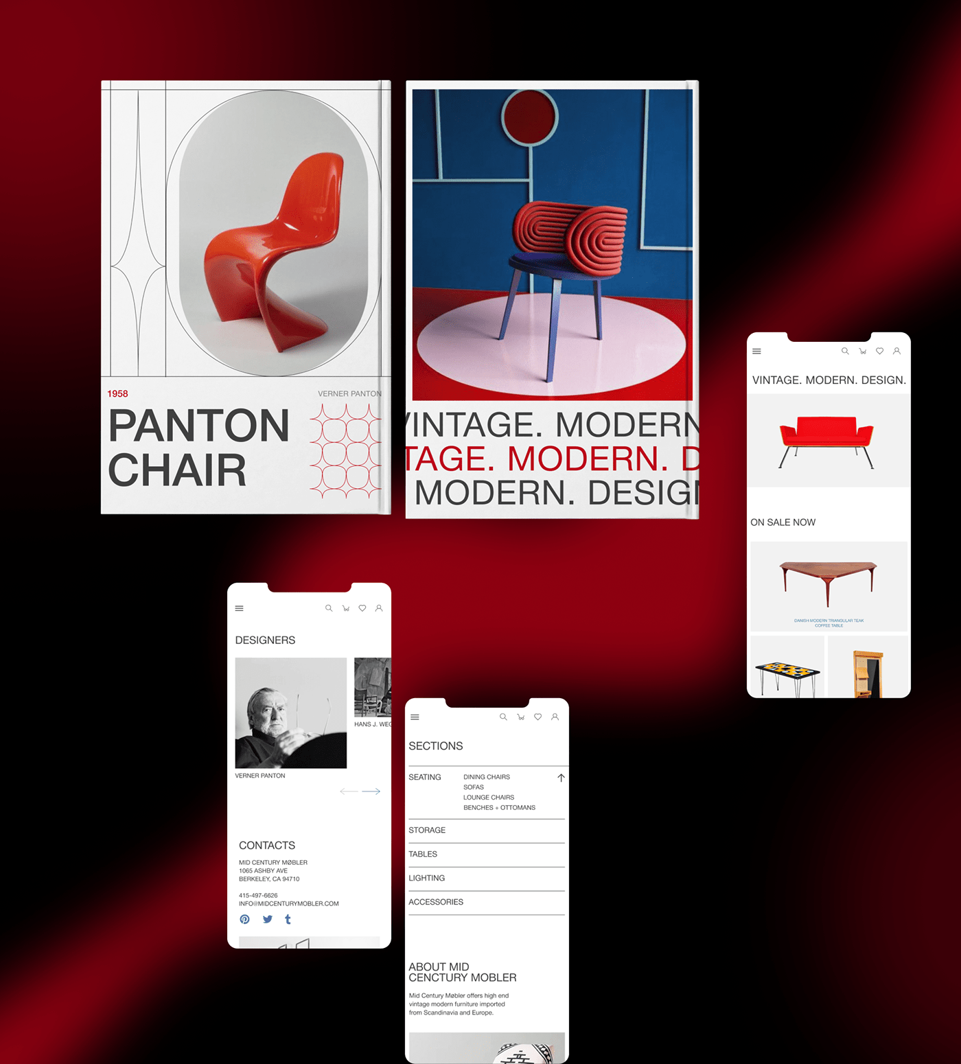 redesign Web Design  UI/UX Website Eccomerce shop furniture modern design