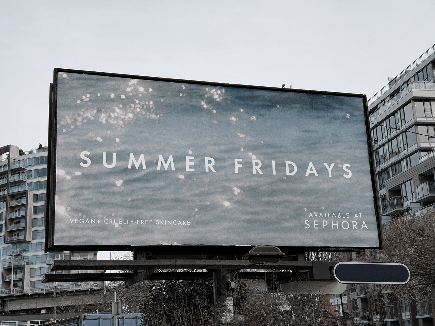 ad campaign Advertising  billboard Billboards marketing   OOH out of home summer fridays wild postings