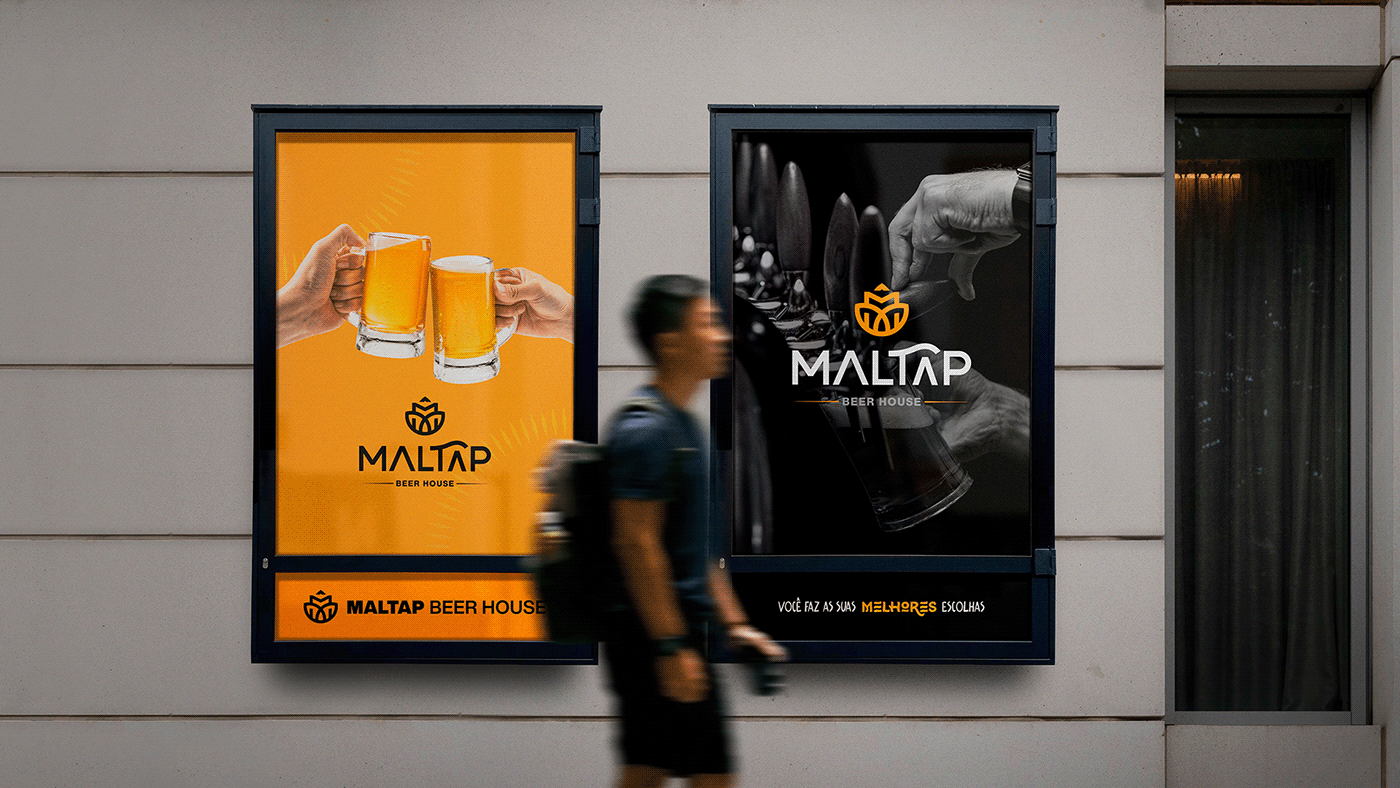 beer cervejaria cevada chopp house logo lúpulo maltap Malte