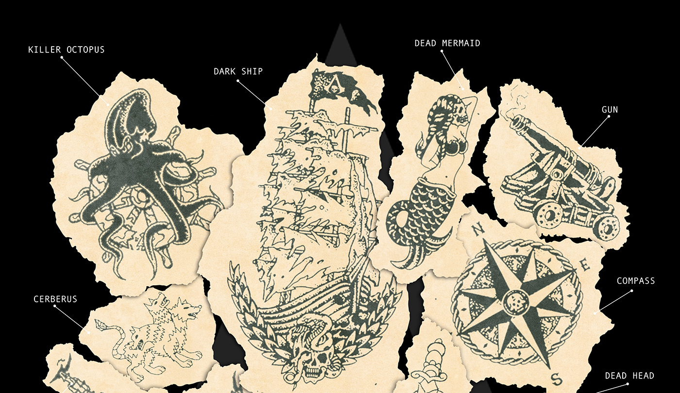 art Assassin's Creed Character design  design Digital Art  digital illustration game ILLUSTRATION  sketch tattoo