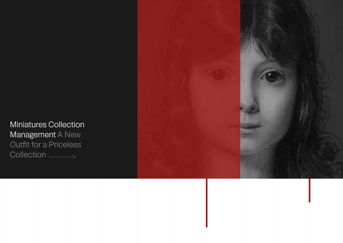 artistic Collection collections development digital modulus UI/UX user interface Web Design  Website