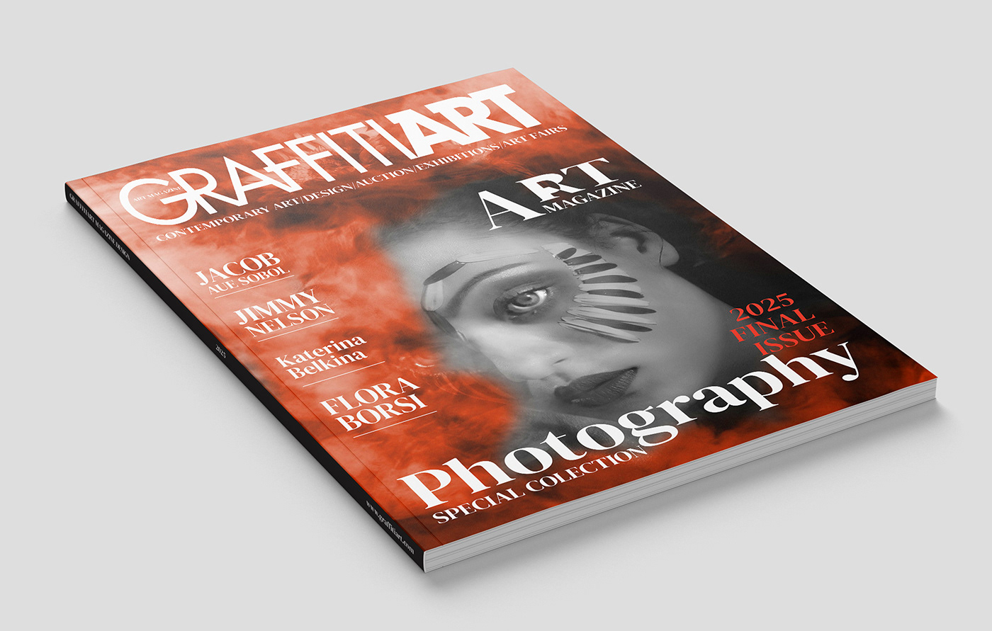magazine Magazine design Magazine Cover magazine layout photobook catalog Graffiti art corporate graphic design 