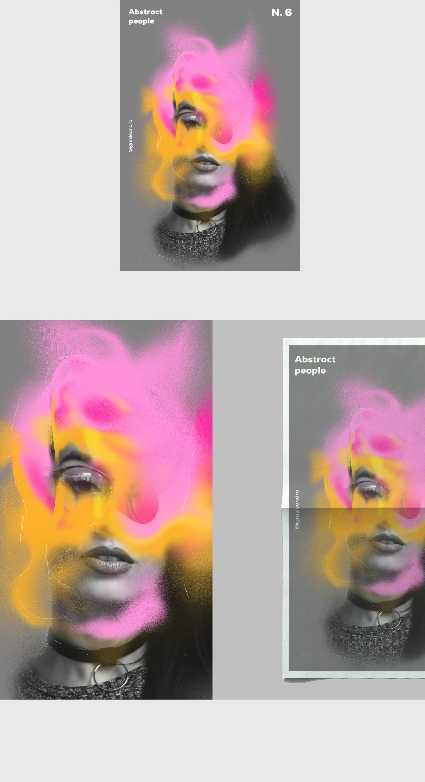 abstract graphic design  photo color poster montagem composition experimental art Digital Art 