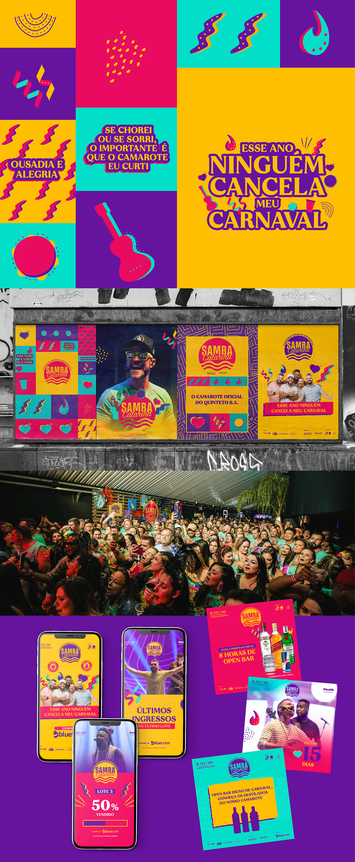 Carnaval Carnival design gráfico Event festival music party Samba Sinalização visual identity