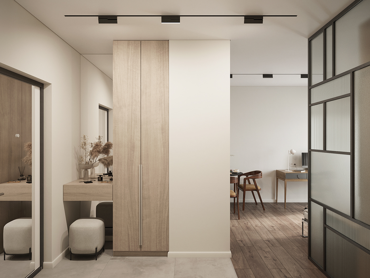 3ds max appartment architecture corona Interior interior design  Render visualization студия