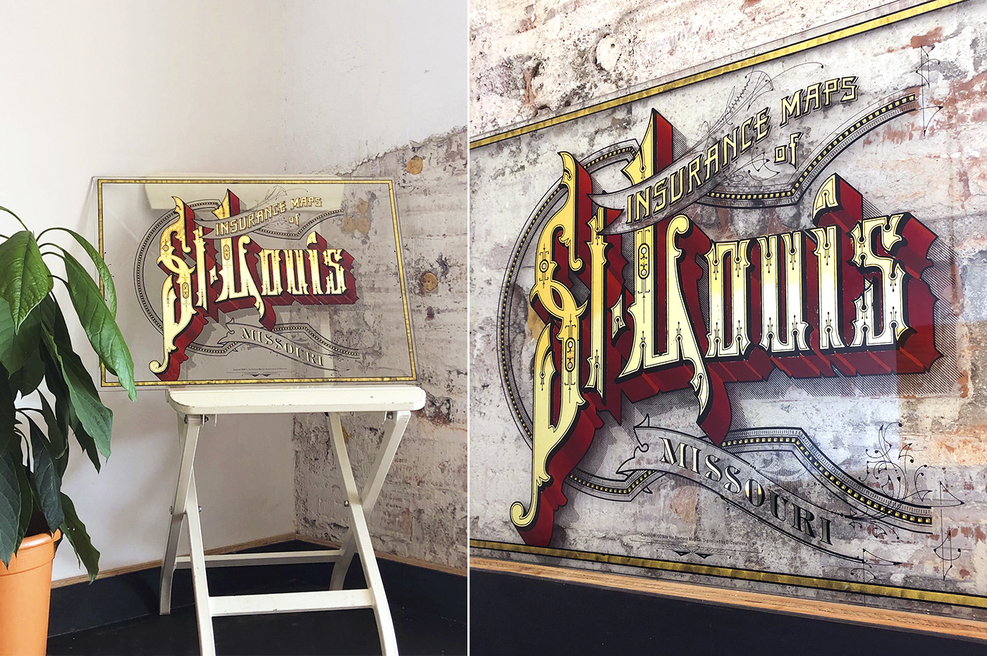 lettering gold gilding handmade typography   sign painting Sign Paint type letters barcelona