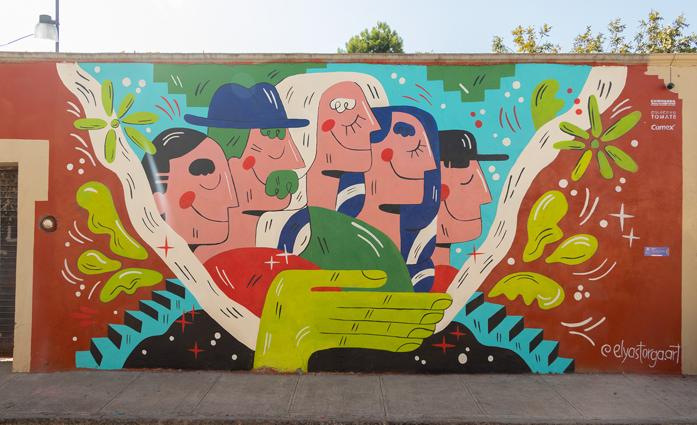 color Documentary  Mural mural art MURALISMO paint pintura Street Art  urban art