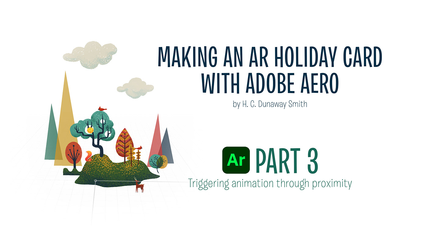 aero tutorial AR ar art ar tutorial augmented reality interactive art Mixed Reality