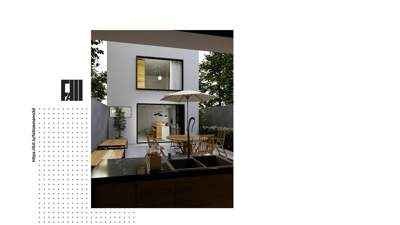 casa house tiny house Casa Pequena 3d modeling architecture visualization archviz casa piccola
