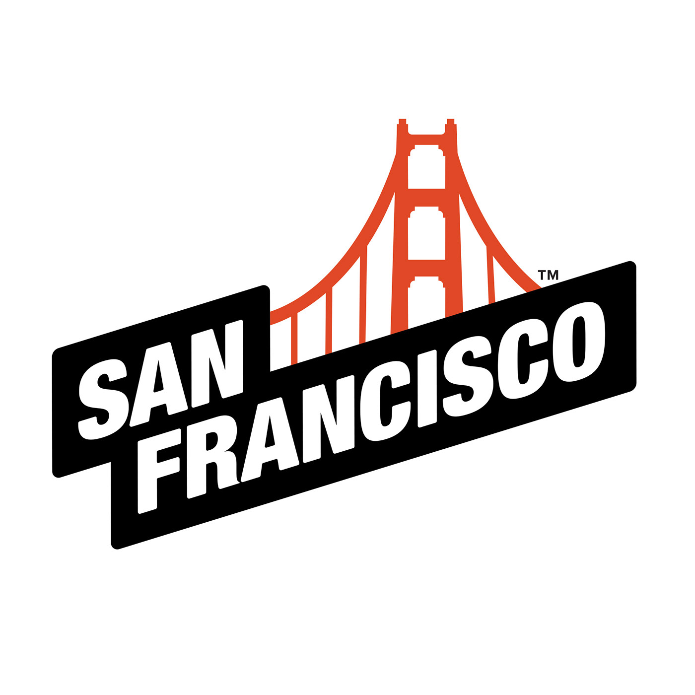 Logo Design logo branding  Travel agency tourism bridge san francisco