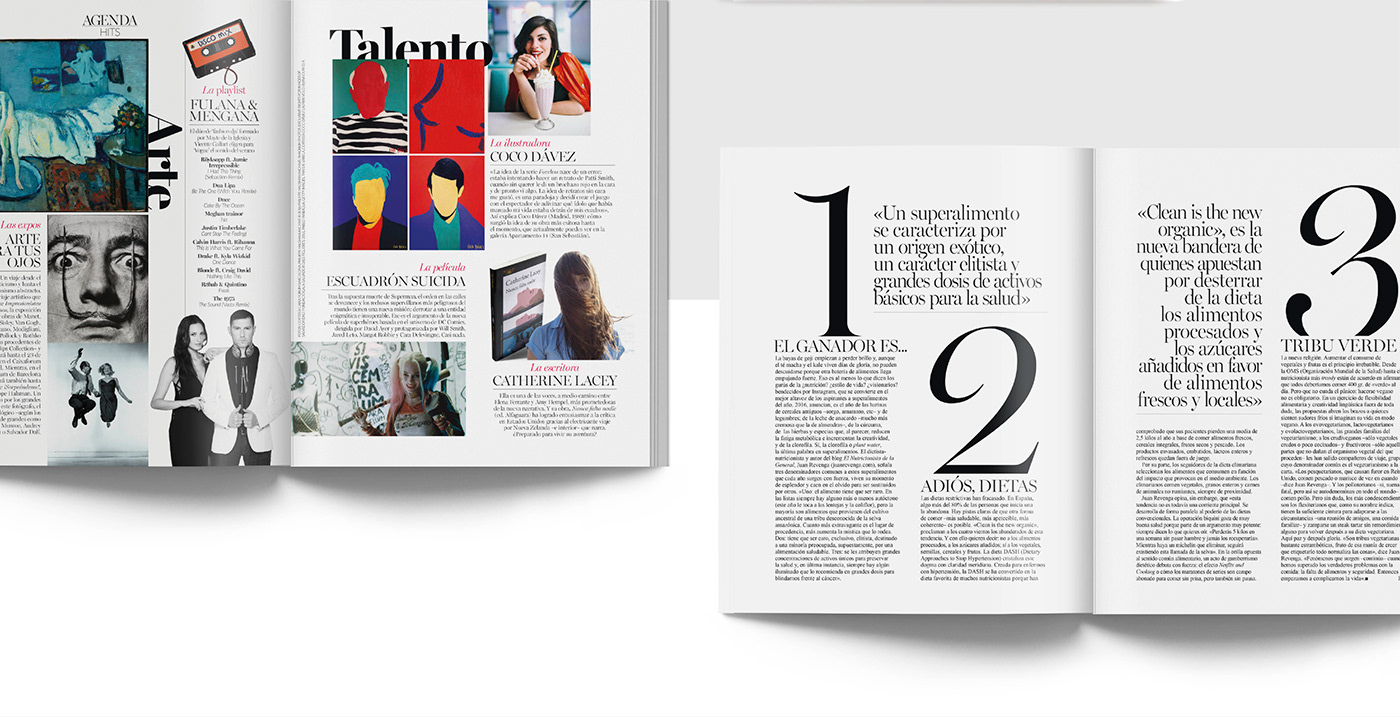 magazine Layout vogue editorial design  graphic design  editorial Layout Design layouts typography  