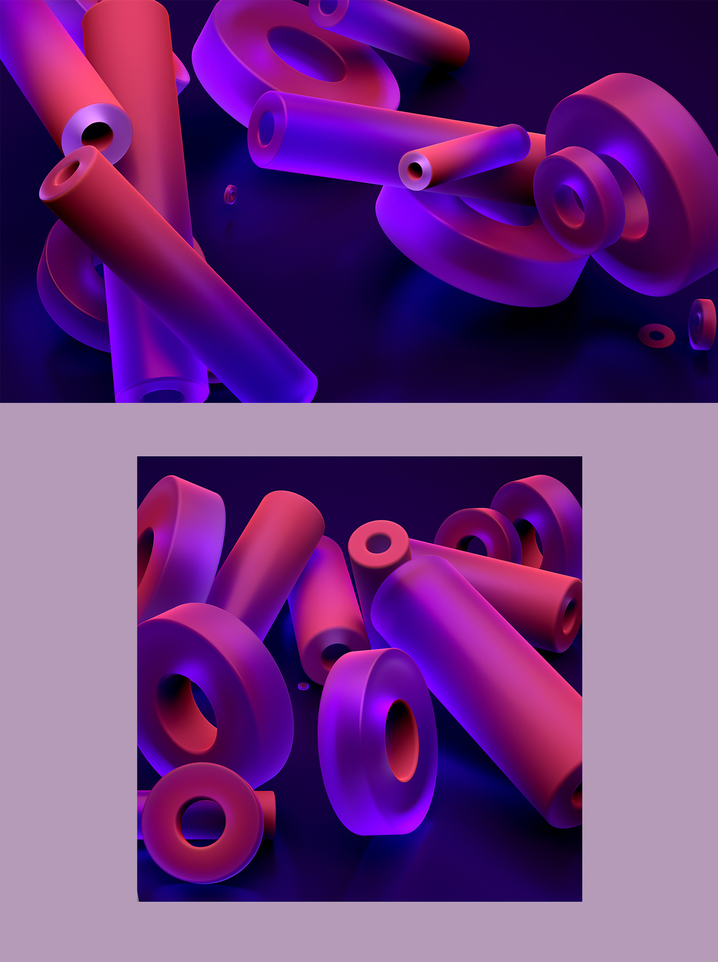 art artwork CGI colours digital graphics intersection neon screensaver wallpaper