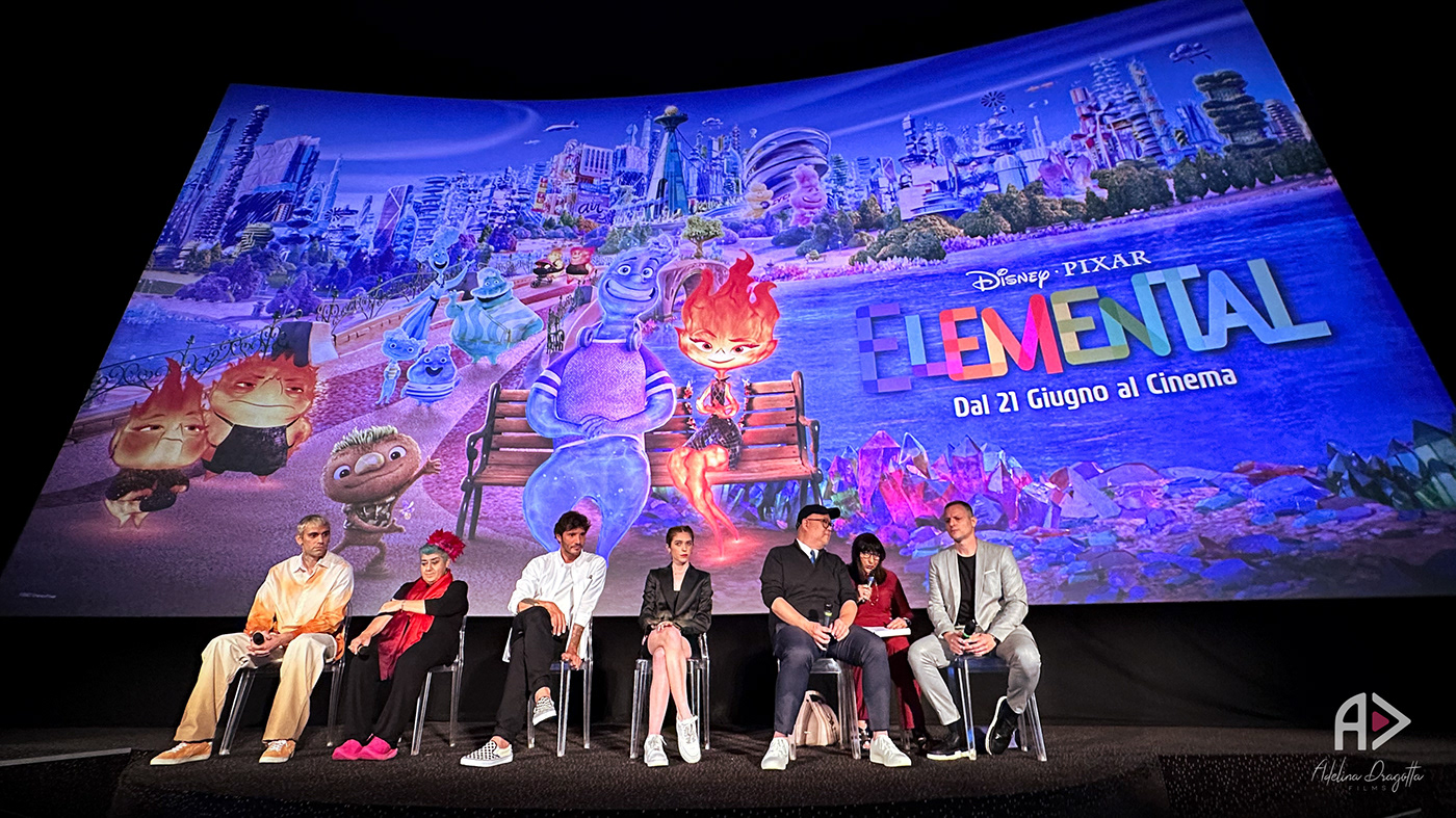 elemental Disney Pixar disney pixar Fotografia premiere photo editing cine Cinema event photography roma italia