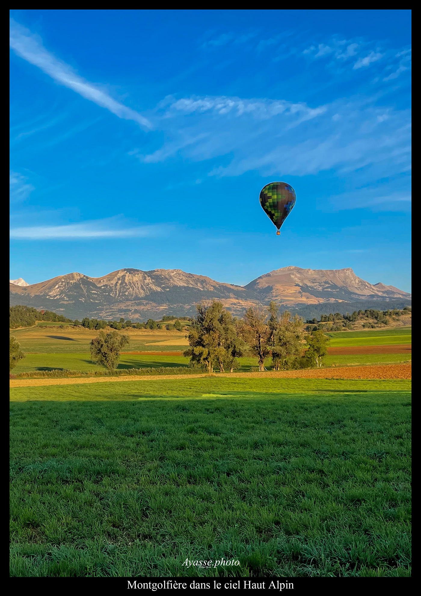 Landscape Photography  Ballons montagne france Alpes montgolfieres SKY