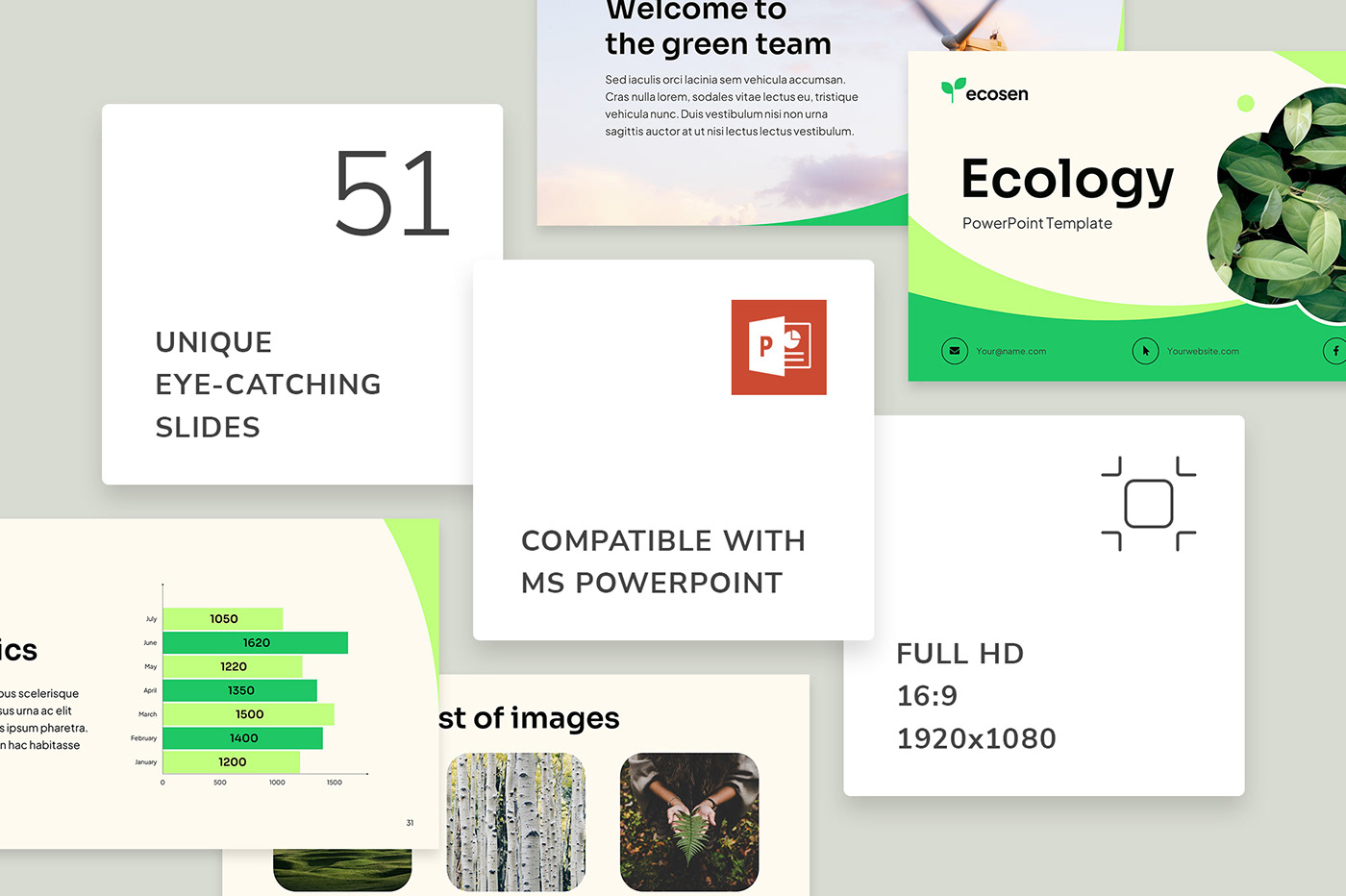 Ecology pitch deck powerpoint template slide deck marketing plan business infographic editable template Download Tempate ECOACTIVISM Ecology Template