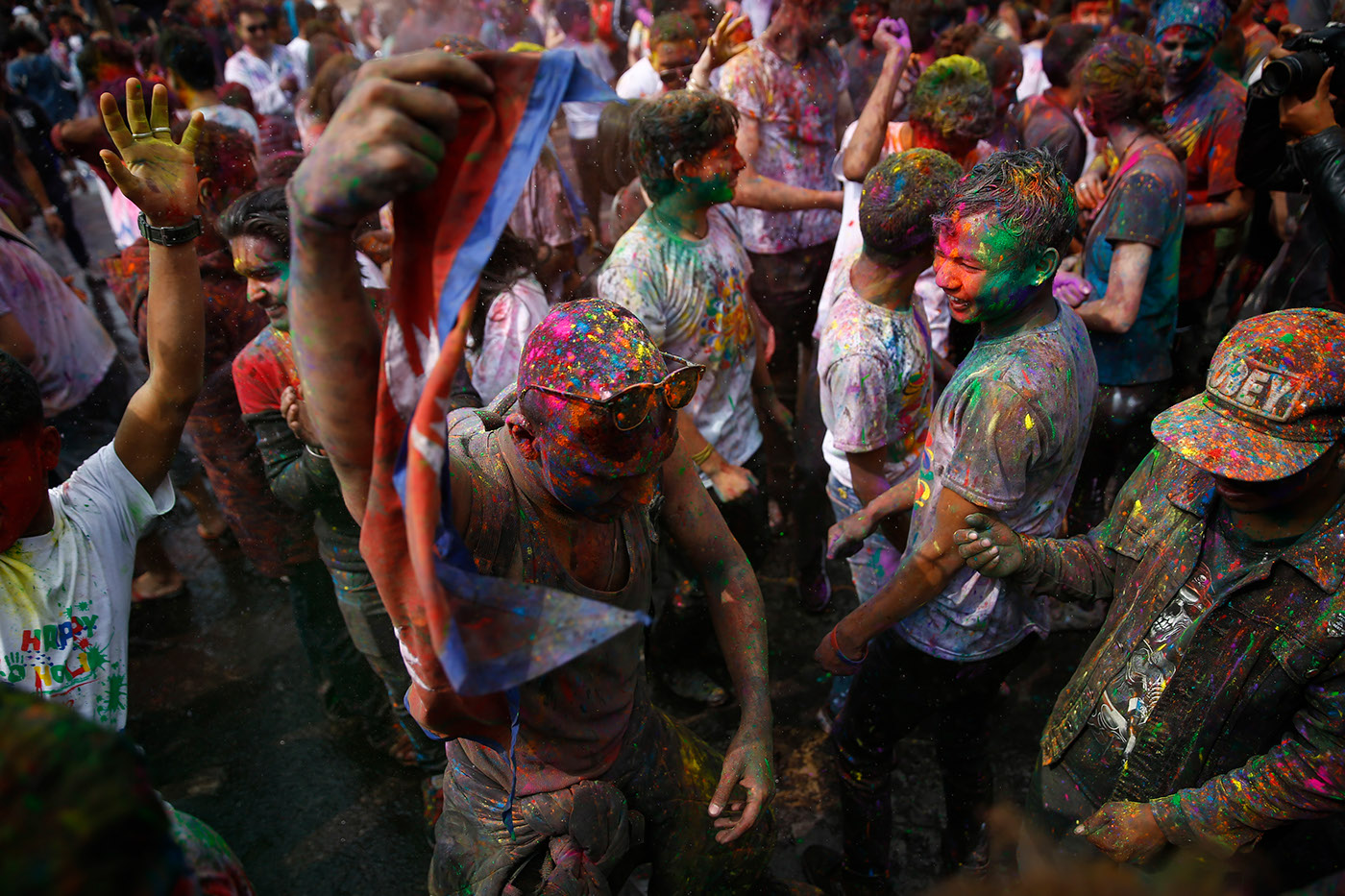 nepal kathmandu asia holi festival colors people celebrate festivalofcolors culture