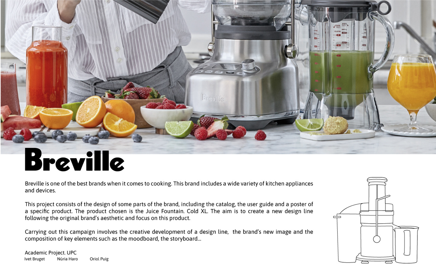 Advertising  brand identity breville brochure Catalogue flyer graphic design  poster Product Catalogue User Guide