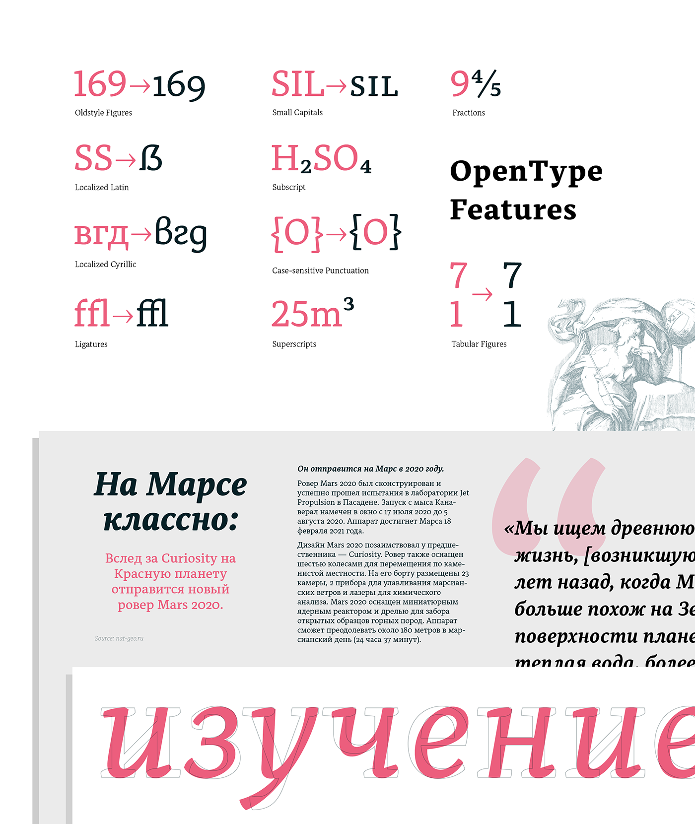 Cyrillic editorial font fontfabric greek Humanist serif text type typography  