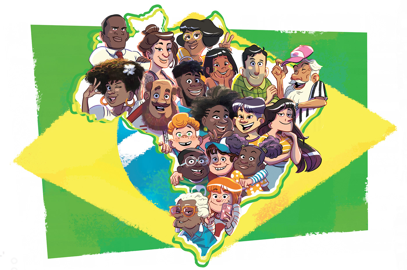 Brasil cartoon Character design  children illustration children's book didático didáticos ILLUSTRATION  kidlit kidlitart
