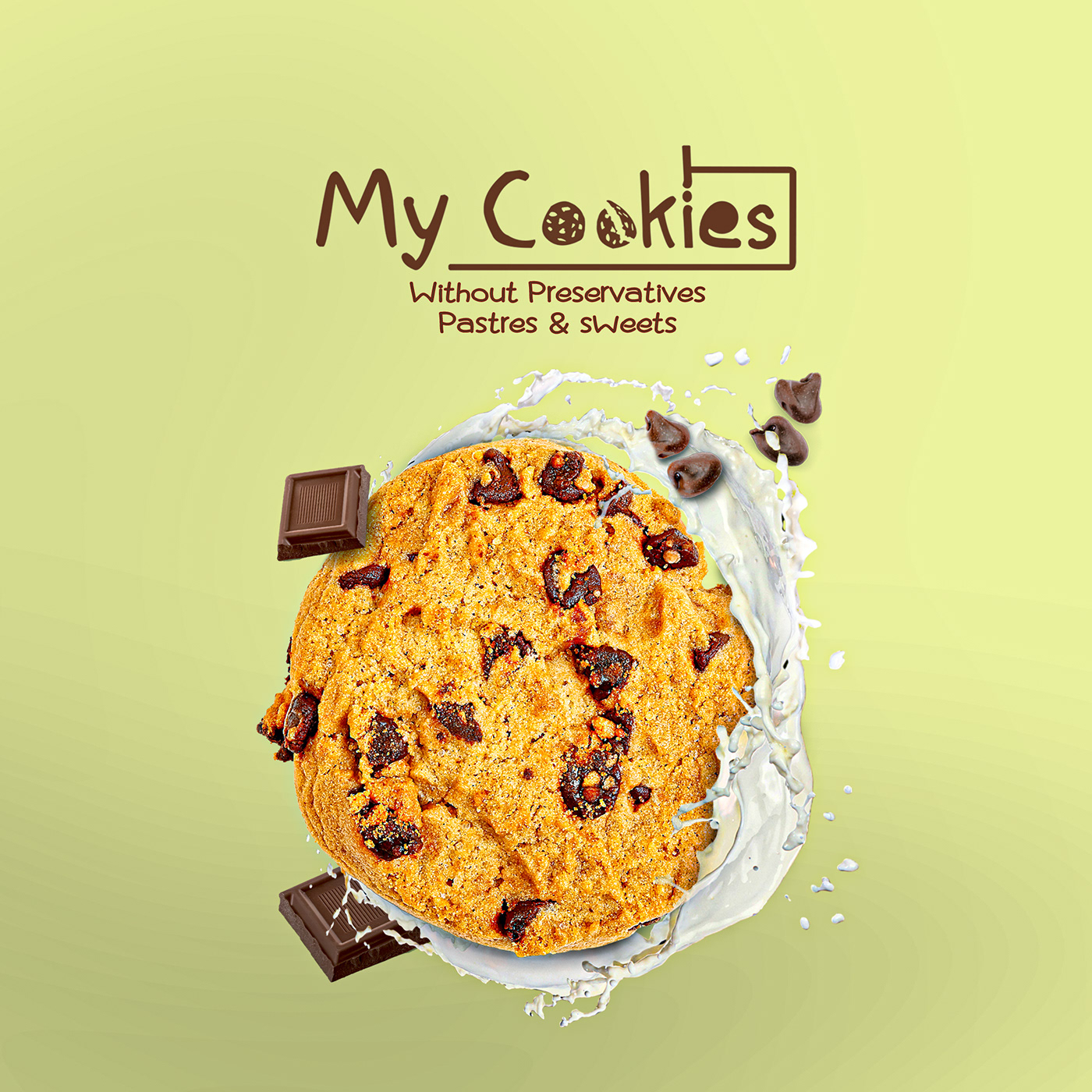 brand identity Logo Design Logotype cookies egypt تخطيط   Advertising  visual identity Cookies Packaging